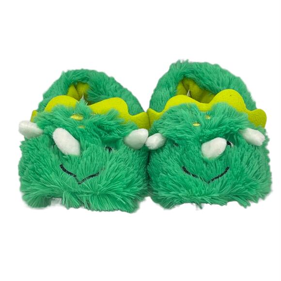 Simple Joys by Carter Jarrell Fuzzy Slipper in Green Size S(5-6) - Picture 2 of 11